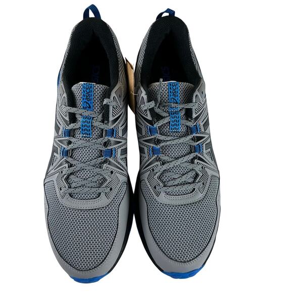Asics Other - ASICS Gel-Venture 8 Men’s Trail Running Shoes Gray Blue US 14 NWT